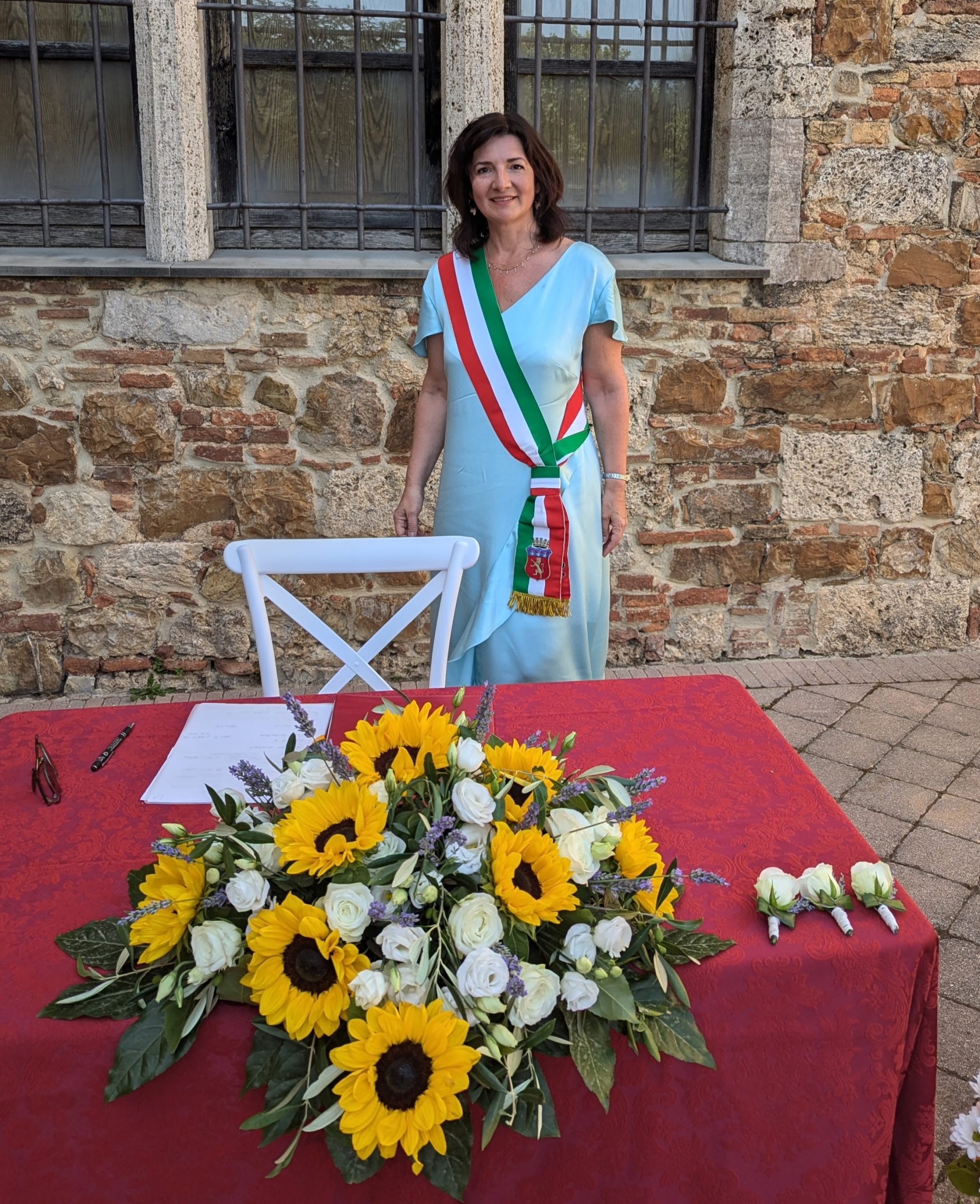Lara Olivetti celebrated wedding in Toscana 2024